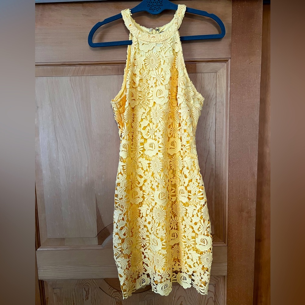 Lulus yellow dress